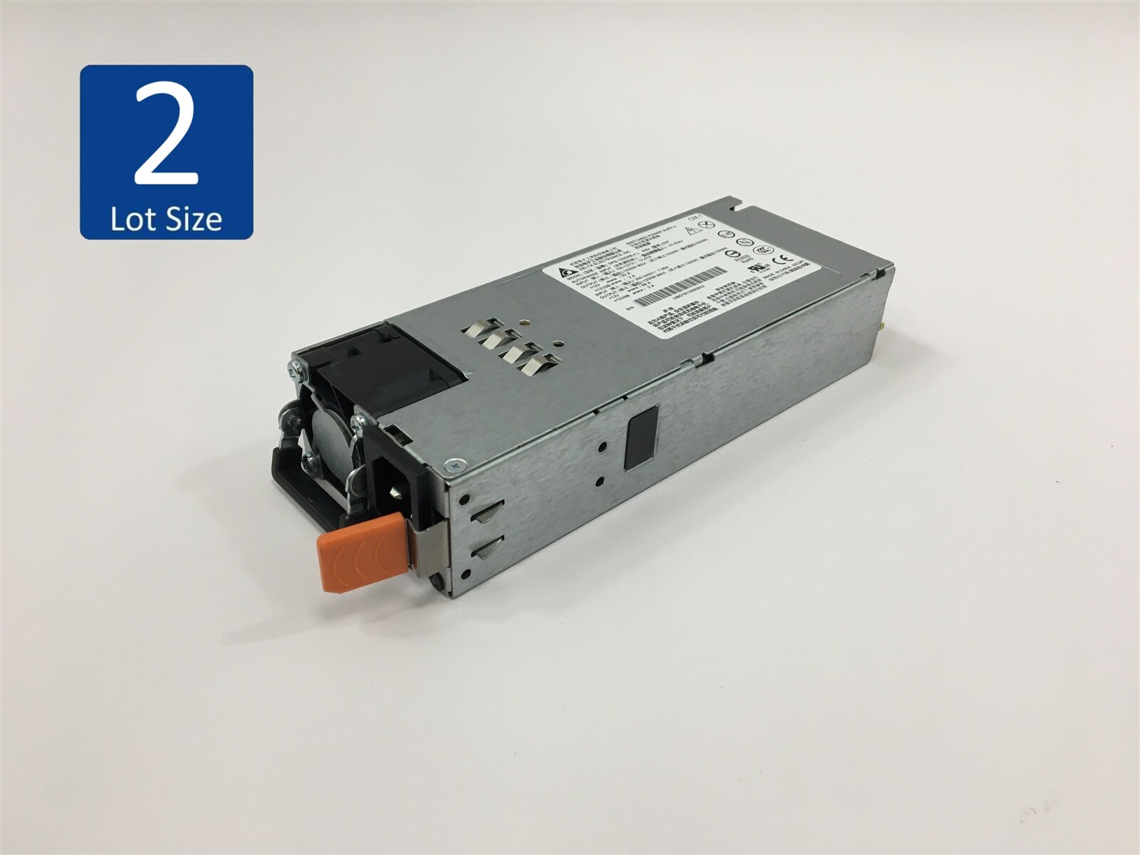 Lot of 2 Delta Electronics DPS-1200AB-4 1200W Server Power Supply