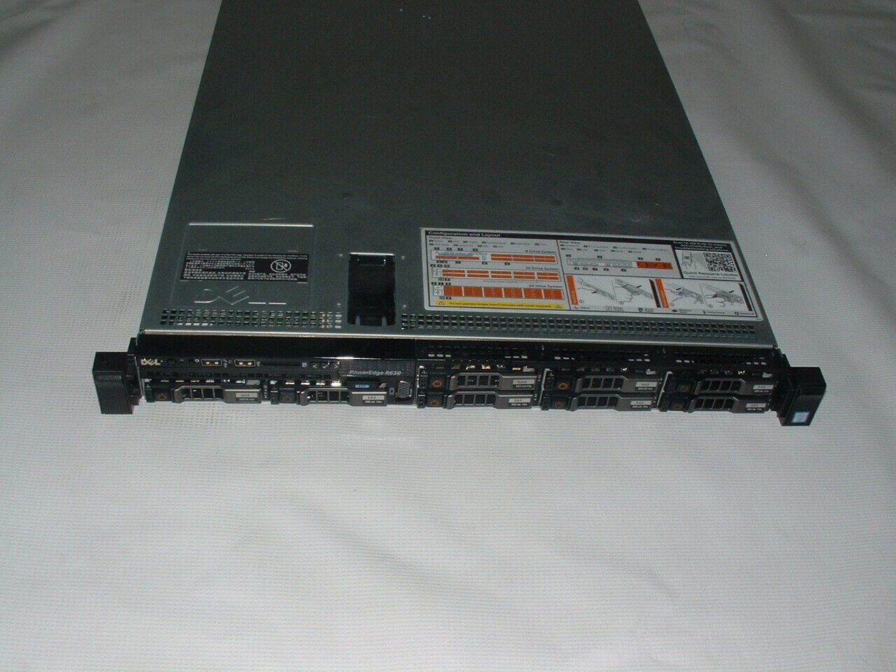Dell Poweredge R630 2x E5-2698 v4 2.2ghz 40-Cores  128gb  Raid 8x Trays  2x 750w
