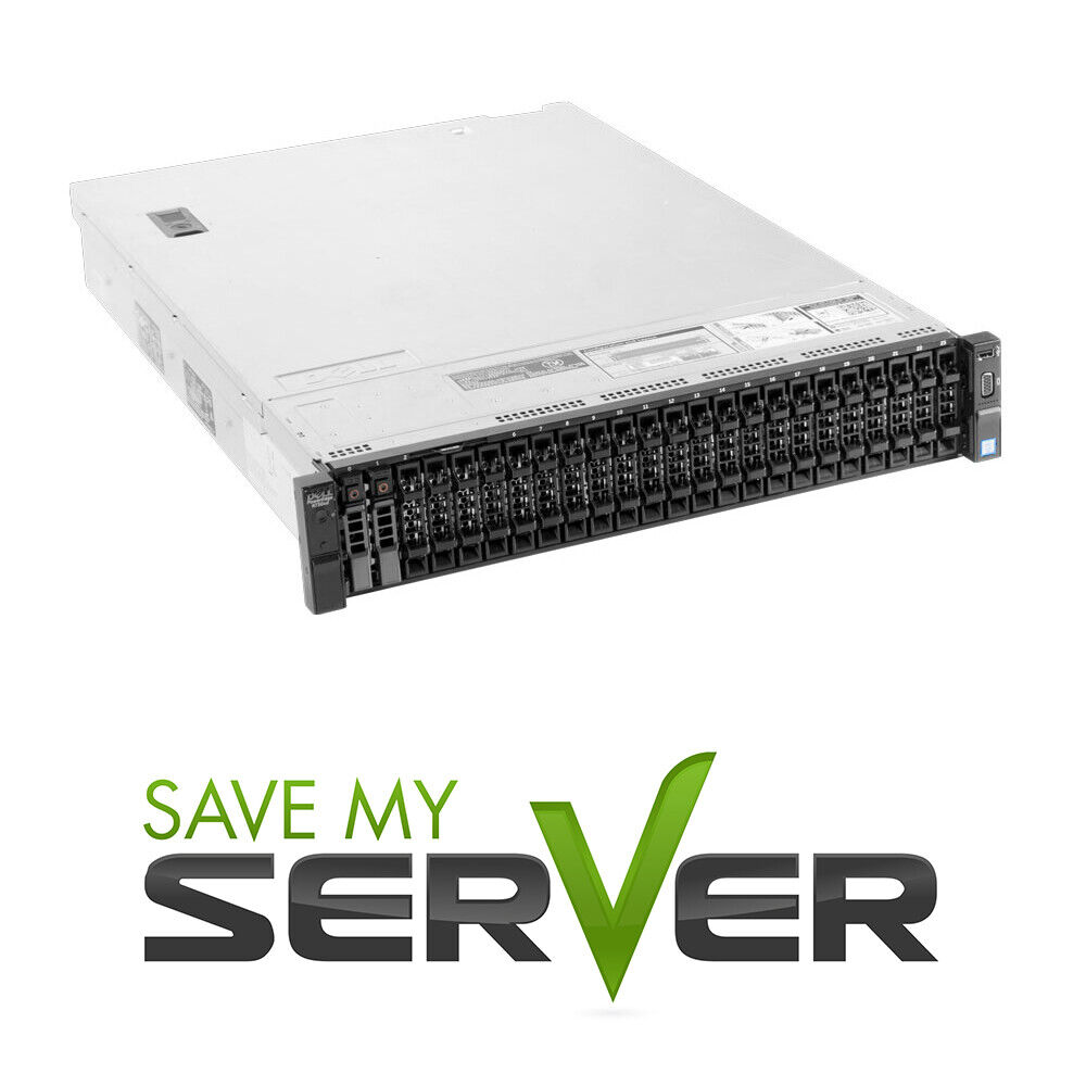 Dell PowerEdge R730XD Server | 2x 2660 V4=28 Cores | 128GB H730 | Choose Drives