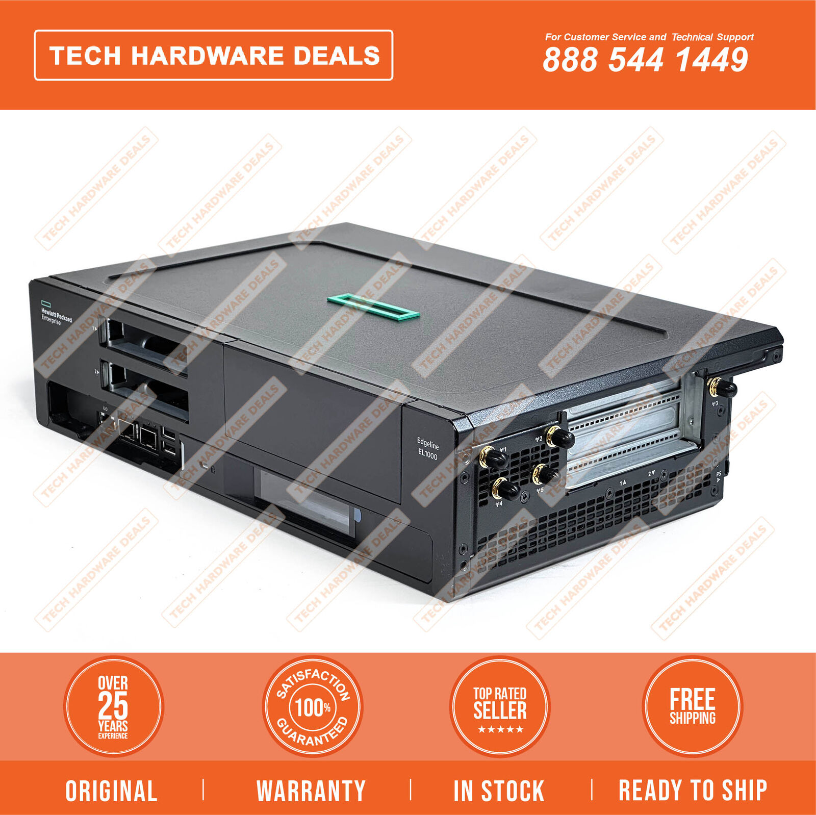 880273-B21  NEW SEALED HPE Edgeline EL1000 10GbE 2xSFP+ v2 Pass Thru System