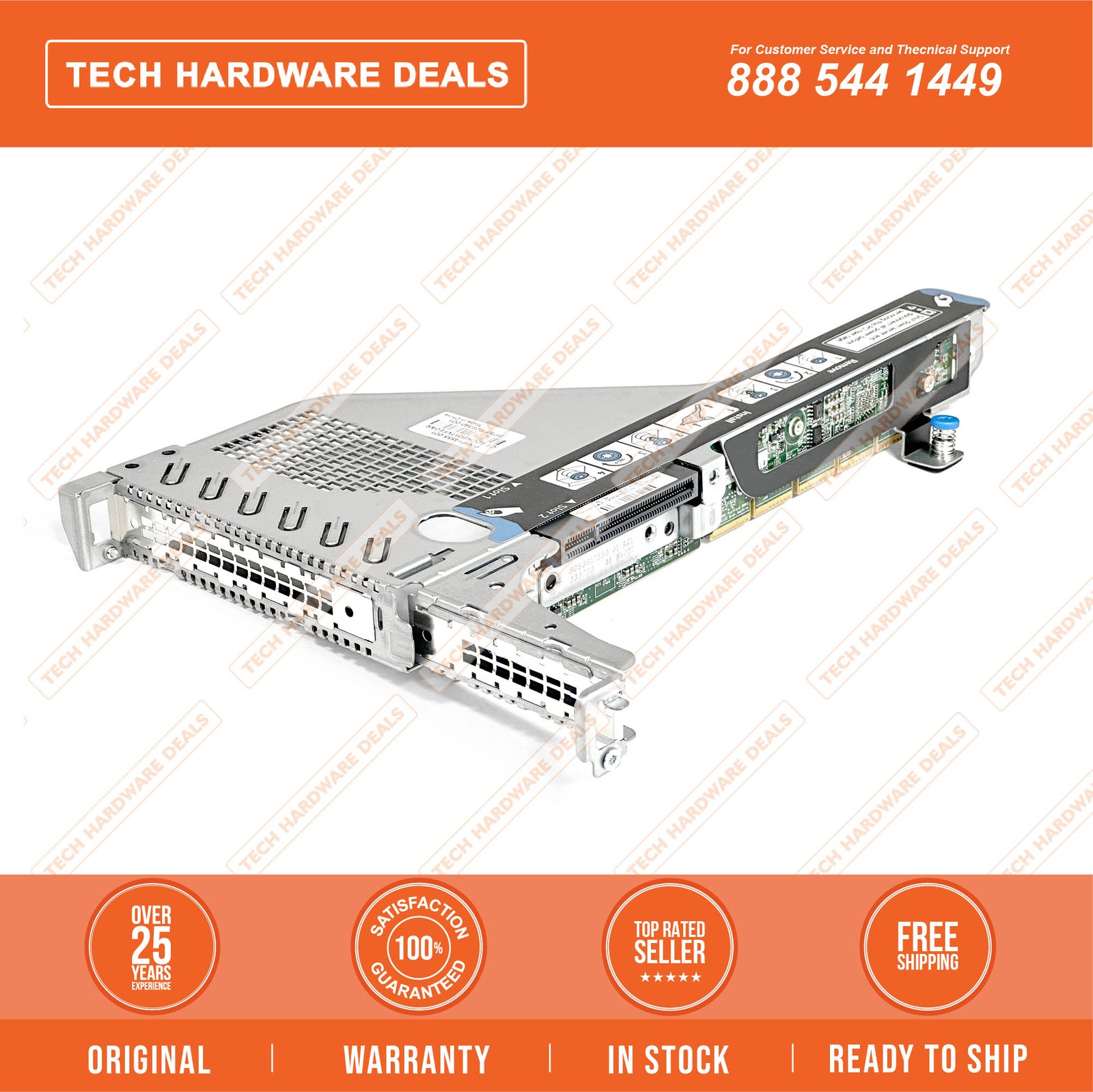 P26463-B21  NEW BULK HPE ProLiant DL36X Gen10 Plus x16/x8 PCIe M.2 NS204i-r Rise
