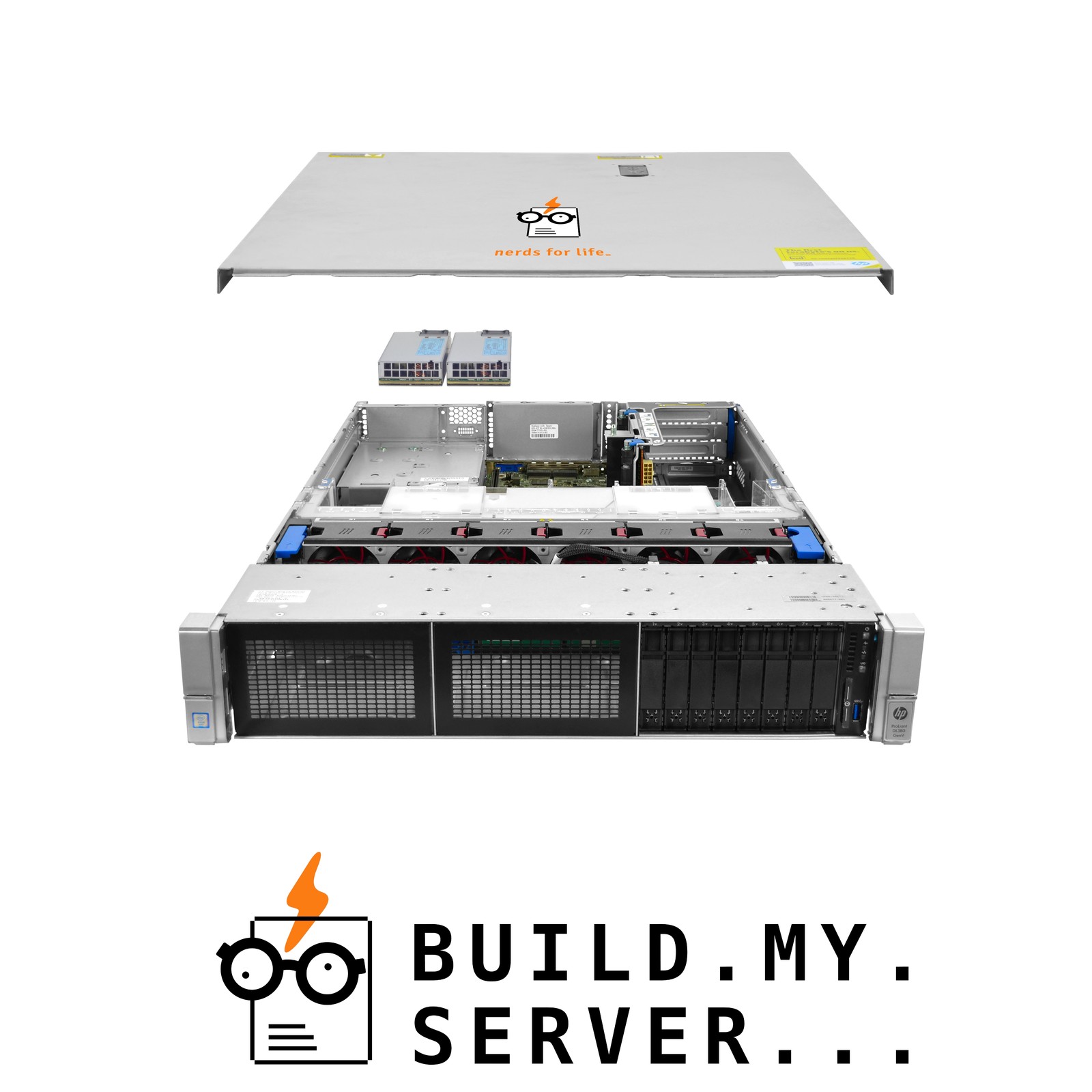 HP ProLiant DL380 G9 Server 2.20Ghz 24-Core 768GB RAM 2x 1TB 6x 480GB SSD