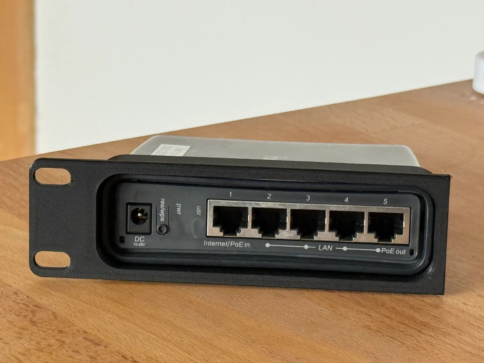 Rack Mount for MikroTik hAP AC² – 10″ or 19″ Network Rack Compatible