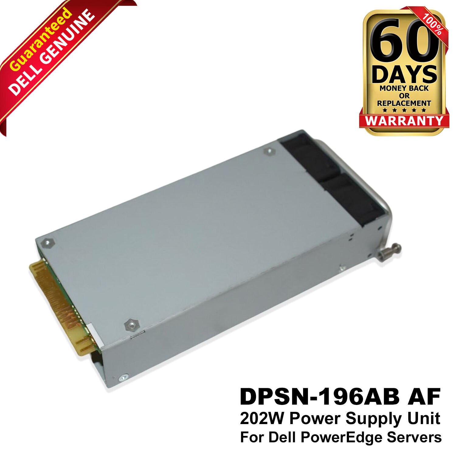 Genuine Dell PowerEdge 6024R Power Supply 202W Delta DPSN-196AB RPSN-196 M0525