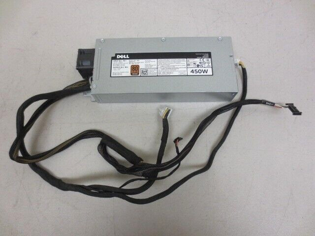 Dell 450W 80+ 80 Plus Bronze Cabled PSU D450E-S0 Server Power Supply 9K7NY