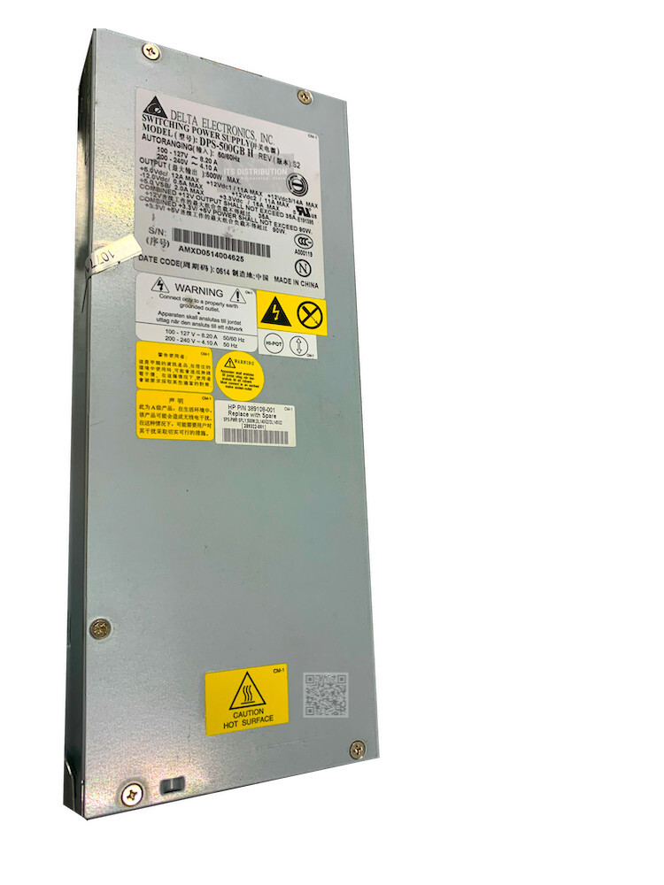 389322-001 I HP Proliant Server Power Supply 500W DL140 DL145 G2 DPS-500GB H