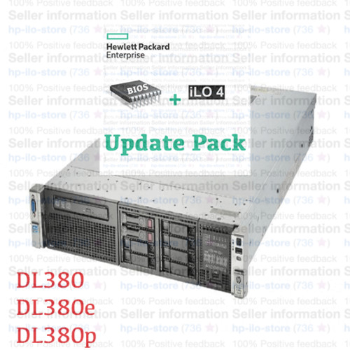 HPE dl380p Gen8 Update Firmware iLO4 + BIOS System ROM Latest HP Server FAST⚡️✅