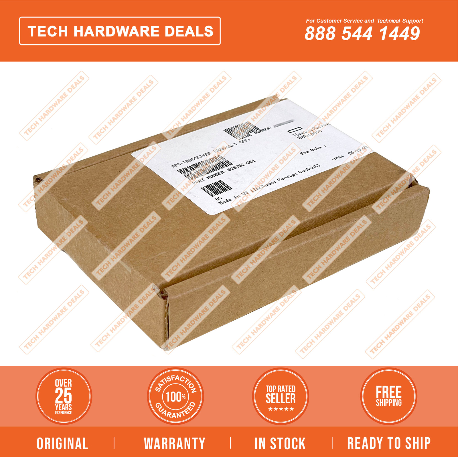 813874-B21  NEW SEALED HPE 10GBase-T SFP+ Transceiver