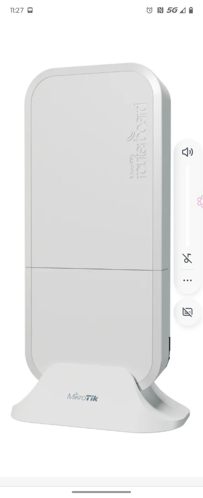 Mikrotik wAP ax wAPG-5HaxD2HaxD | Wi-Fi 6 |countryside getaway International Ver