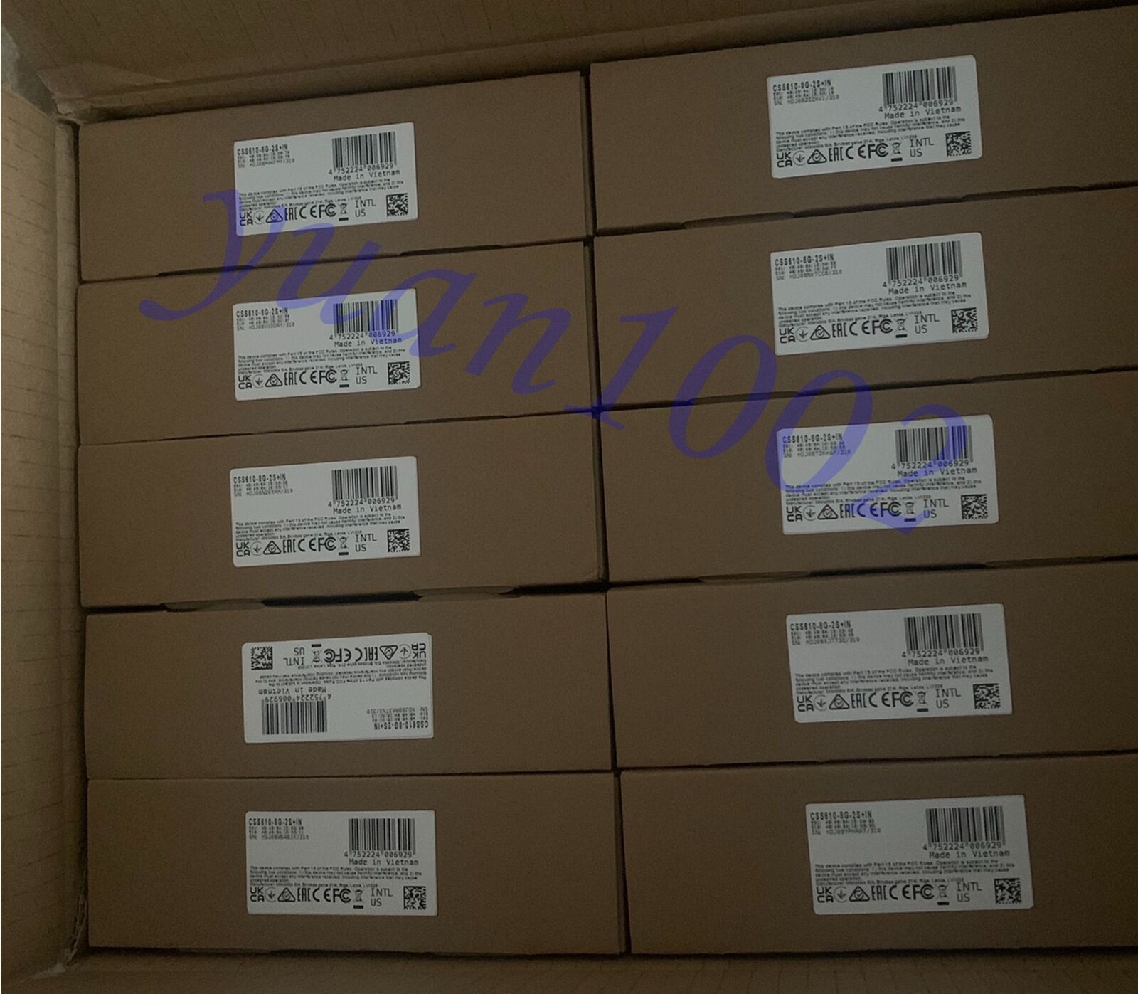 NEW Mikrotik CSS610-8G-2S+IN Ten gigabit switch Fast delivery Free shipping