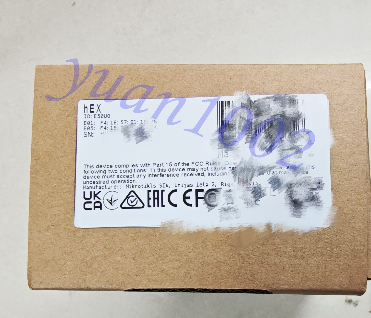 NEW Mikrotik E50UG Gigabit ROS home stable router Fast delivery