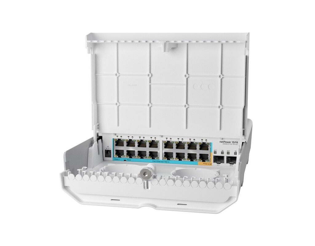 MIKROTIK Cloud Router Switch netPower 15FR CRS318-1Fi-15Fr-2S-OUTLL5 Dual boot