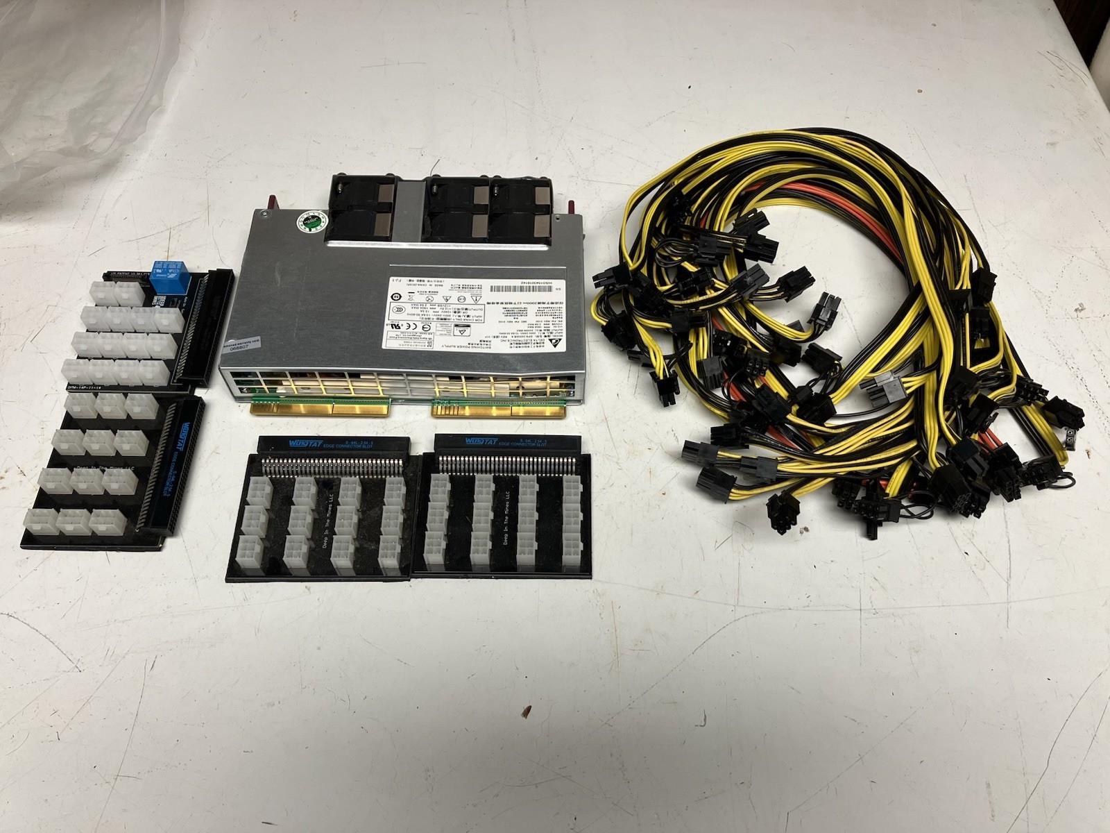 Delta DPS-2400AB 2400W ASIC Miner GPU Mining Server Power Supply,Breakout Boards