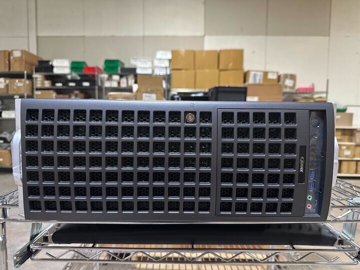 75% off AMAX Supermicro X12SPI-TF Nvidia A4000 GPU Rack Server. Open Box Unused