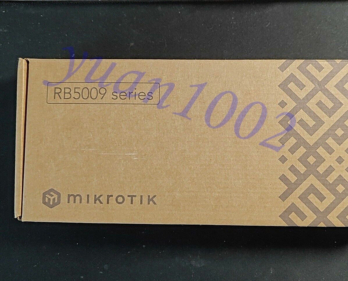 1PCS NEW Mikrotik RB5009UG+S+IN Gigabit router Free shipping Fast delivery