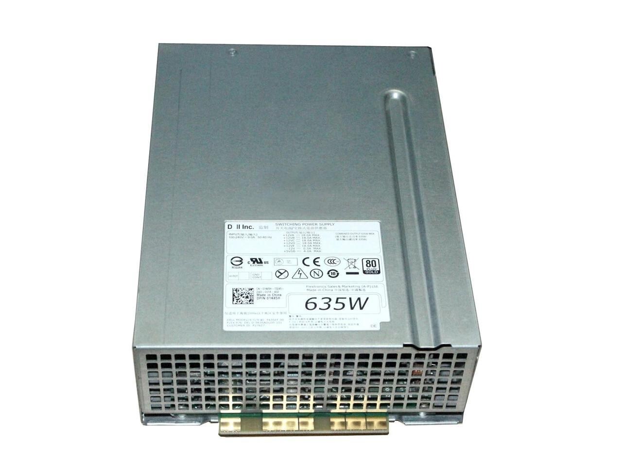 Dell FT7T6 Hot Swap 825W 1U Server Power Supply For Precision T7610 H825EF-02