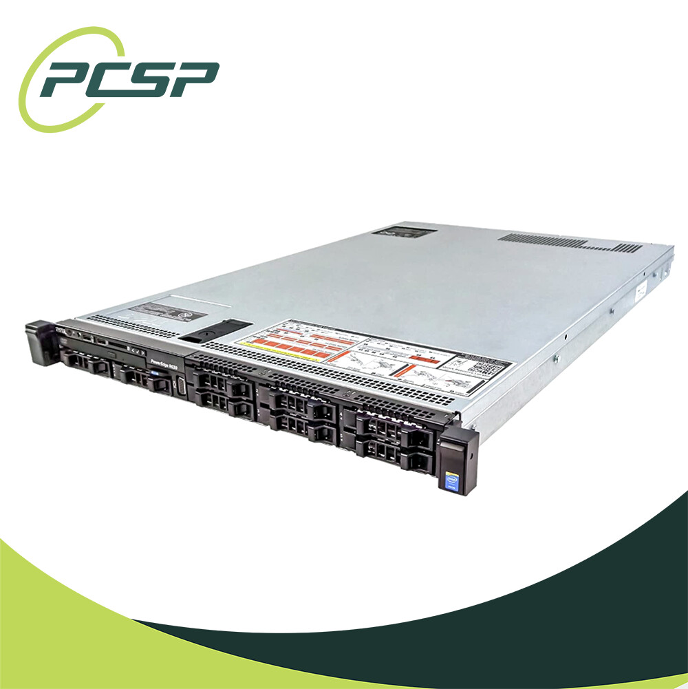 DELL PowerEdge R630 8SFF Server 2x E5-2690v4 2.6GHz =28 Cores 64GB H730 4xRJ45