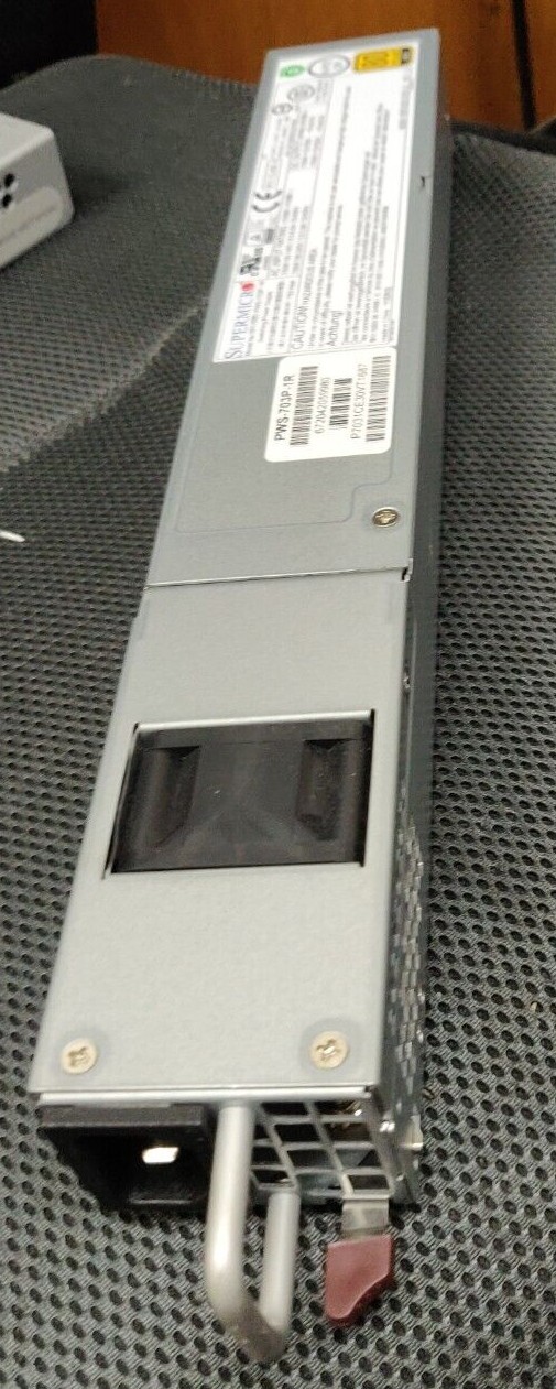 SuperMicro PWS-703P-1R 750W Redundant AC Server Power Supply