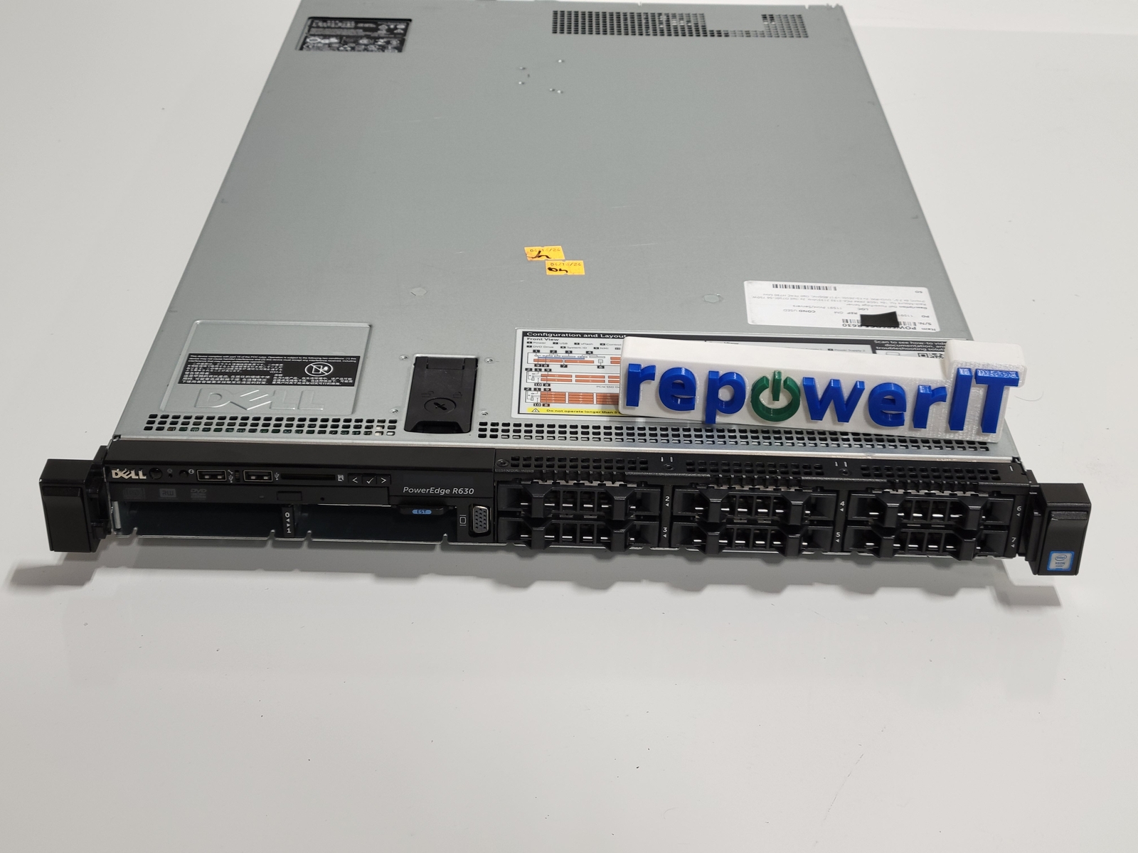 Dell PowerEdge R630 Server 2x E5-2650L V3 1.8GHz 256GB 2x750W No Drives USED