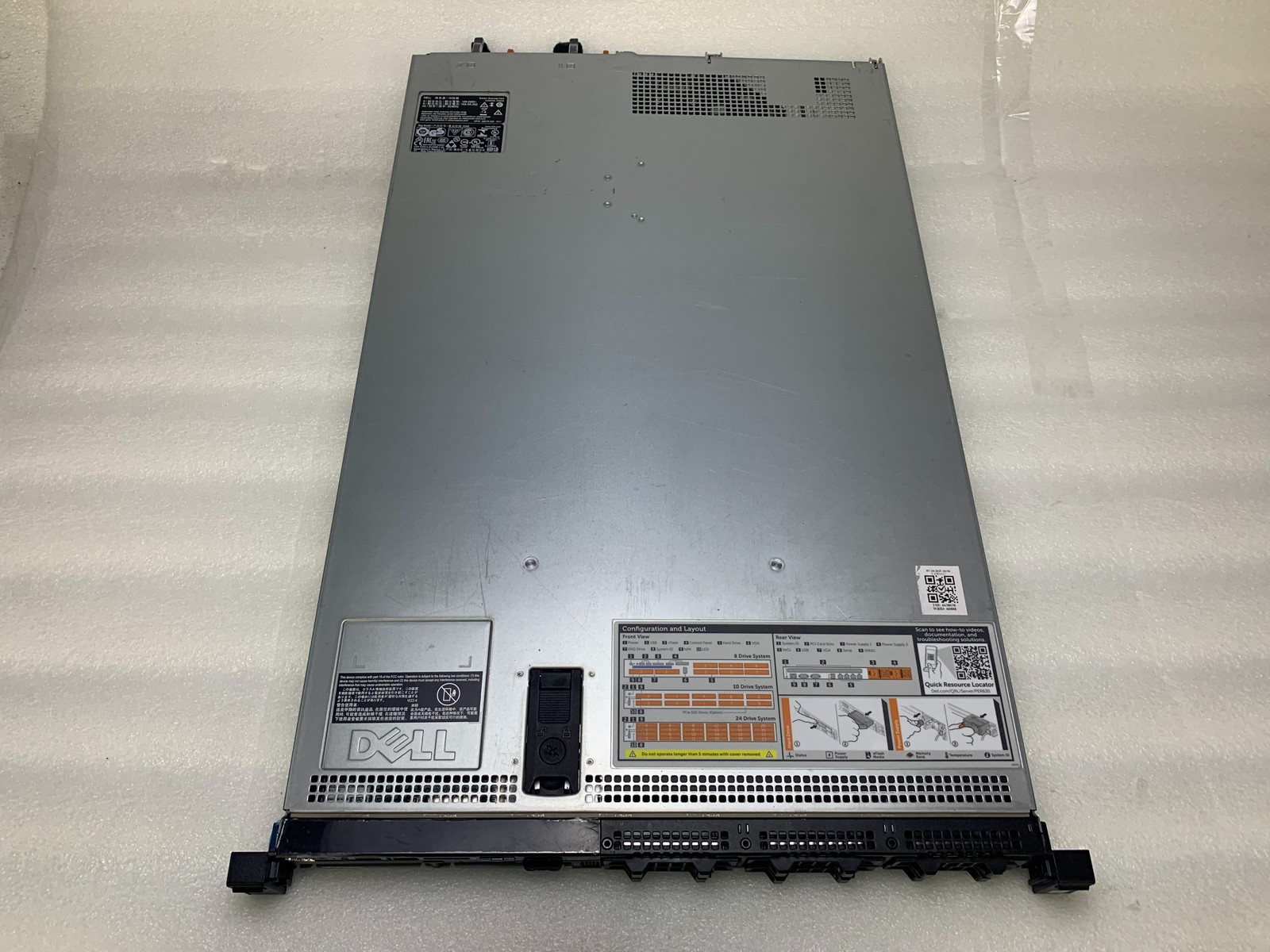 Dell PowerEdge R630 2x Xeon  E5-2640 v4 2.4GHz 320GB RAM NO HDD NO OS Good