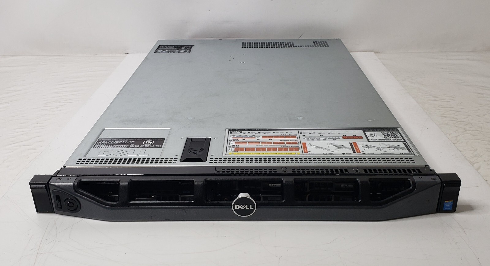 Dell PowerEdge R630 Dual Intel Xeon E5-2640 v3 @2.60GHz 128GB RAM No HDD H730