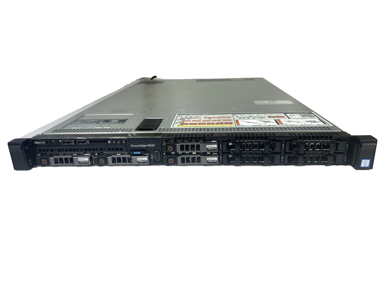 Dell PowerEdge R630 Server, 2x E5-2698 V4=40 Cores | H730 | 512 Mem,4x 120GB SSD