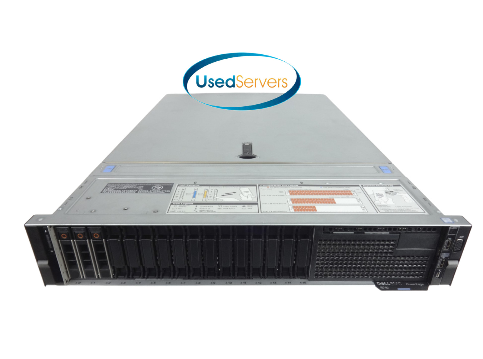 Dell Poweredge R740 16SFF Pick Processors  Up to 512GB RAM 28TB Storage