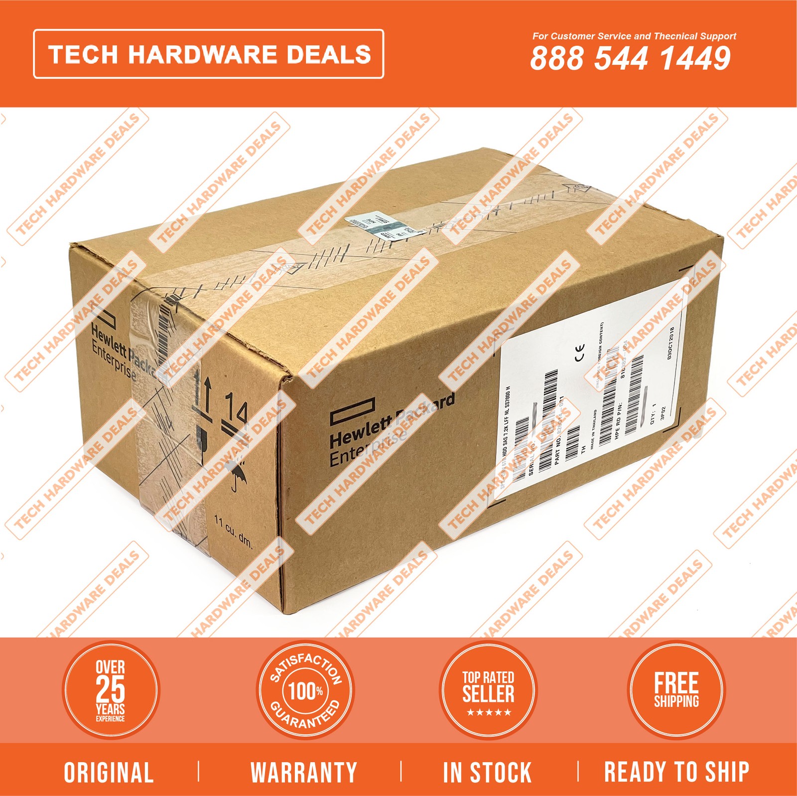 HAKP6000S5xeN7.2  NEW SEALED HPE 3PAR Storeserv  M6720 6TB 6G SAS 7.2K NL LFF HD