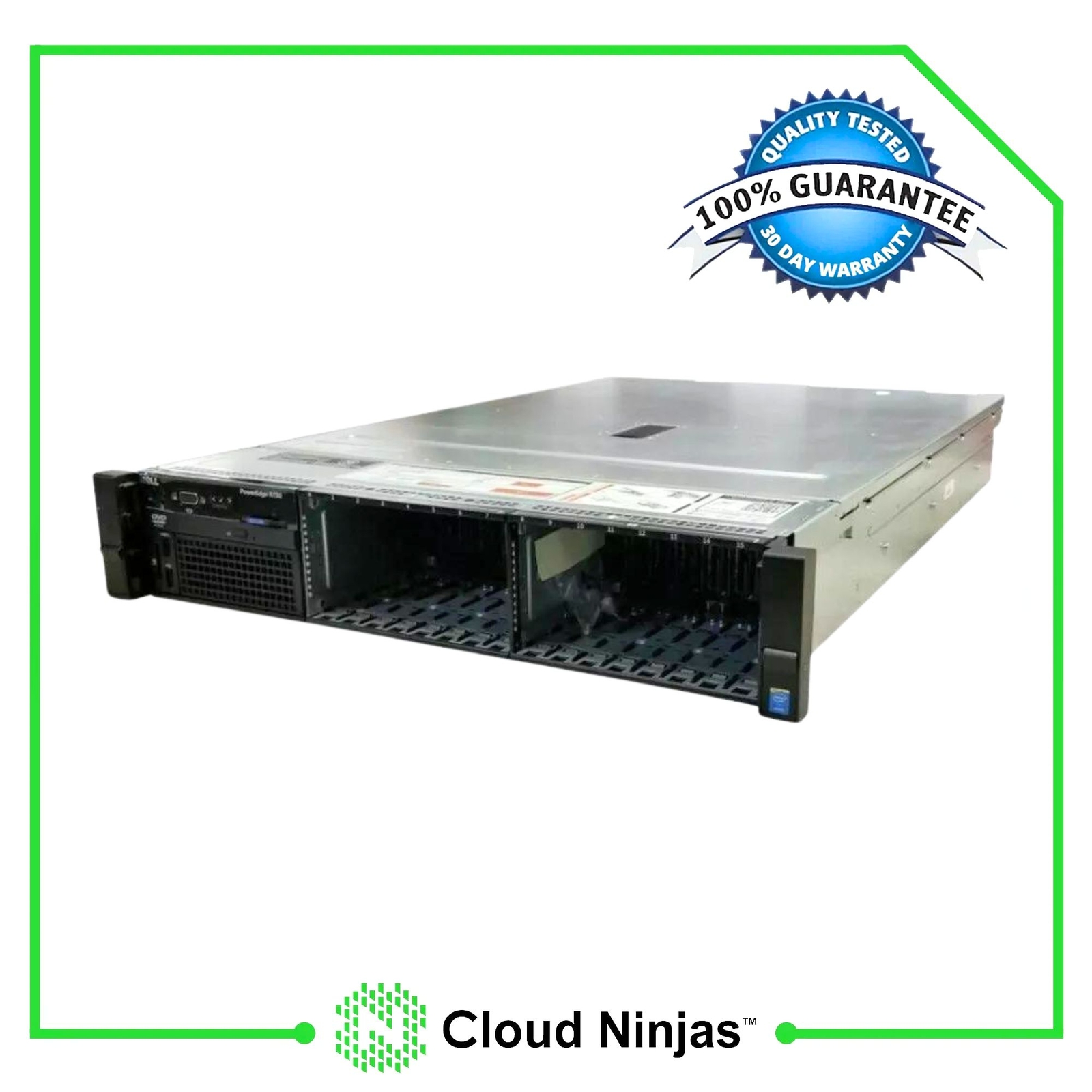 Dell PowerEdge R730 SFF 16 Bay Server CTO No RAM No CPU No Raid 2x750W PSU