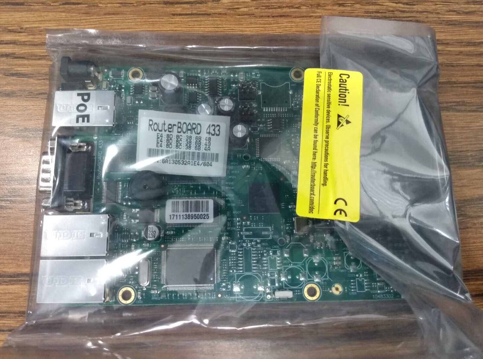 MikroTik Router Board RB433  NEW