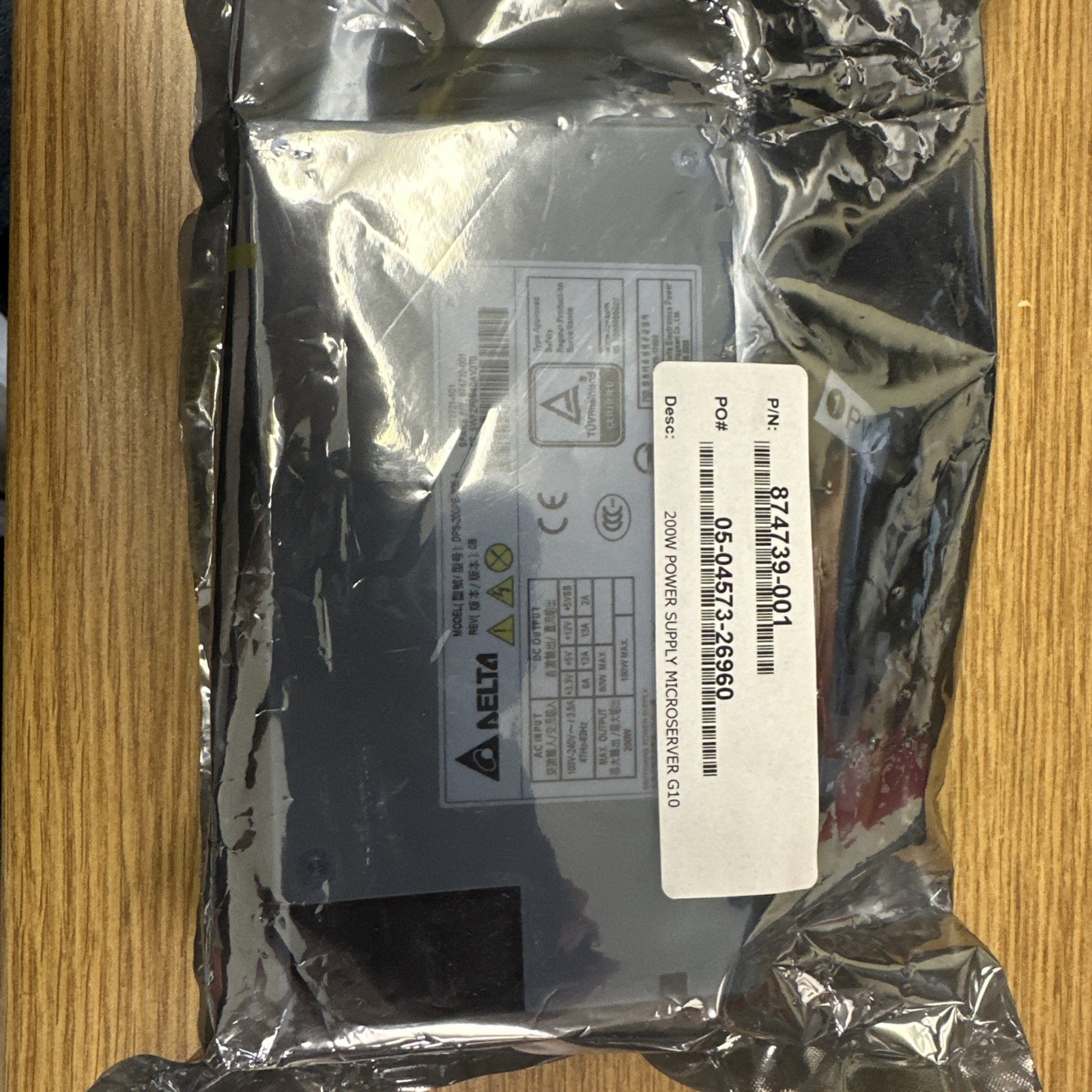 Delta 200 Watt Server Power Supply DPS-200PB-209 A For HP Microserver G10