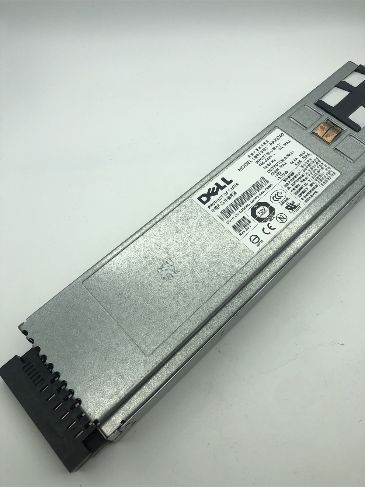 Genuine Dell PS AA23300 / 0JD090 / 550W 8A /  Server Power Supply