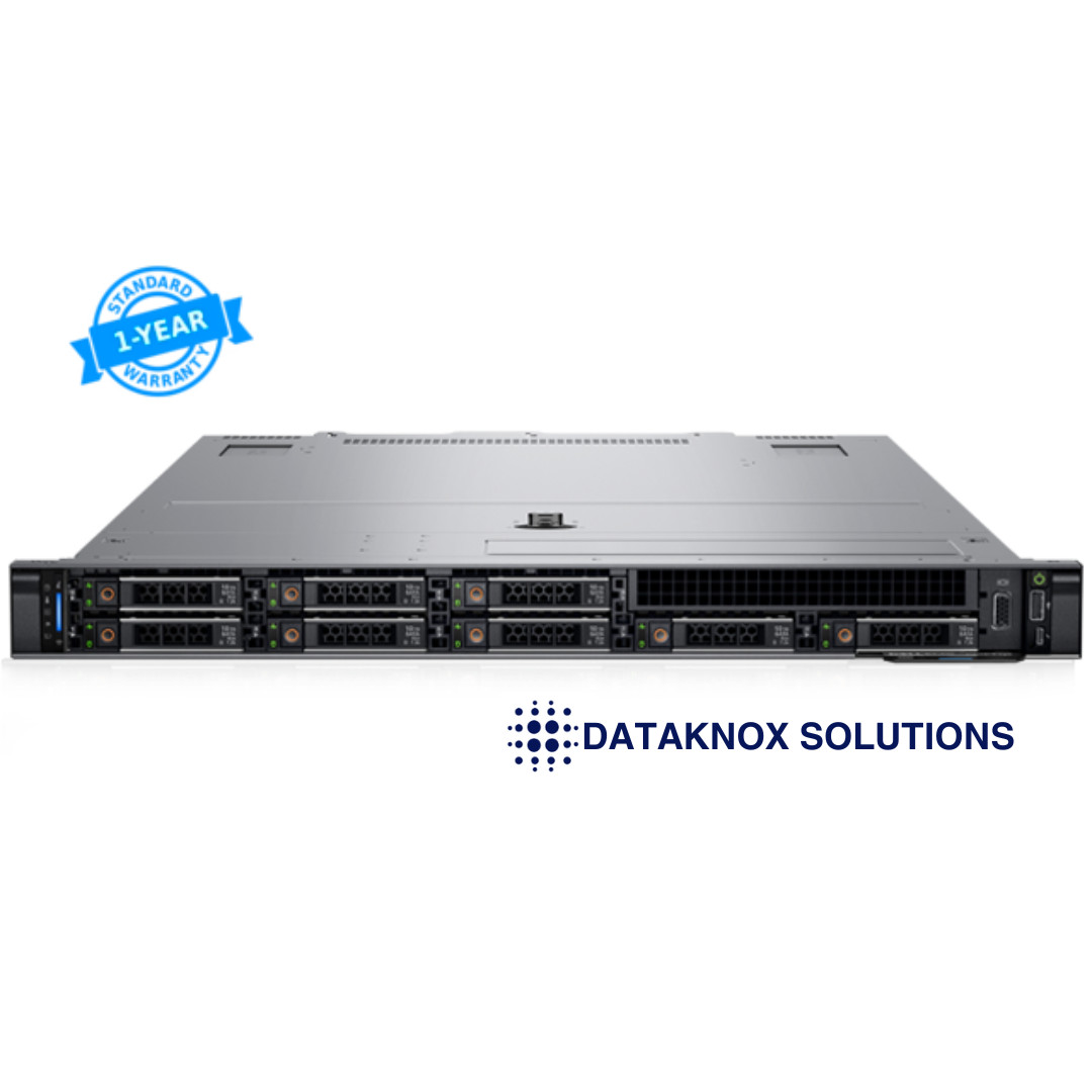 Dell R650 8SFF – 2x Platinum 8352V – 512GB MEM – 8x 960GB SSD – H755  – 2x PSU