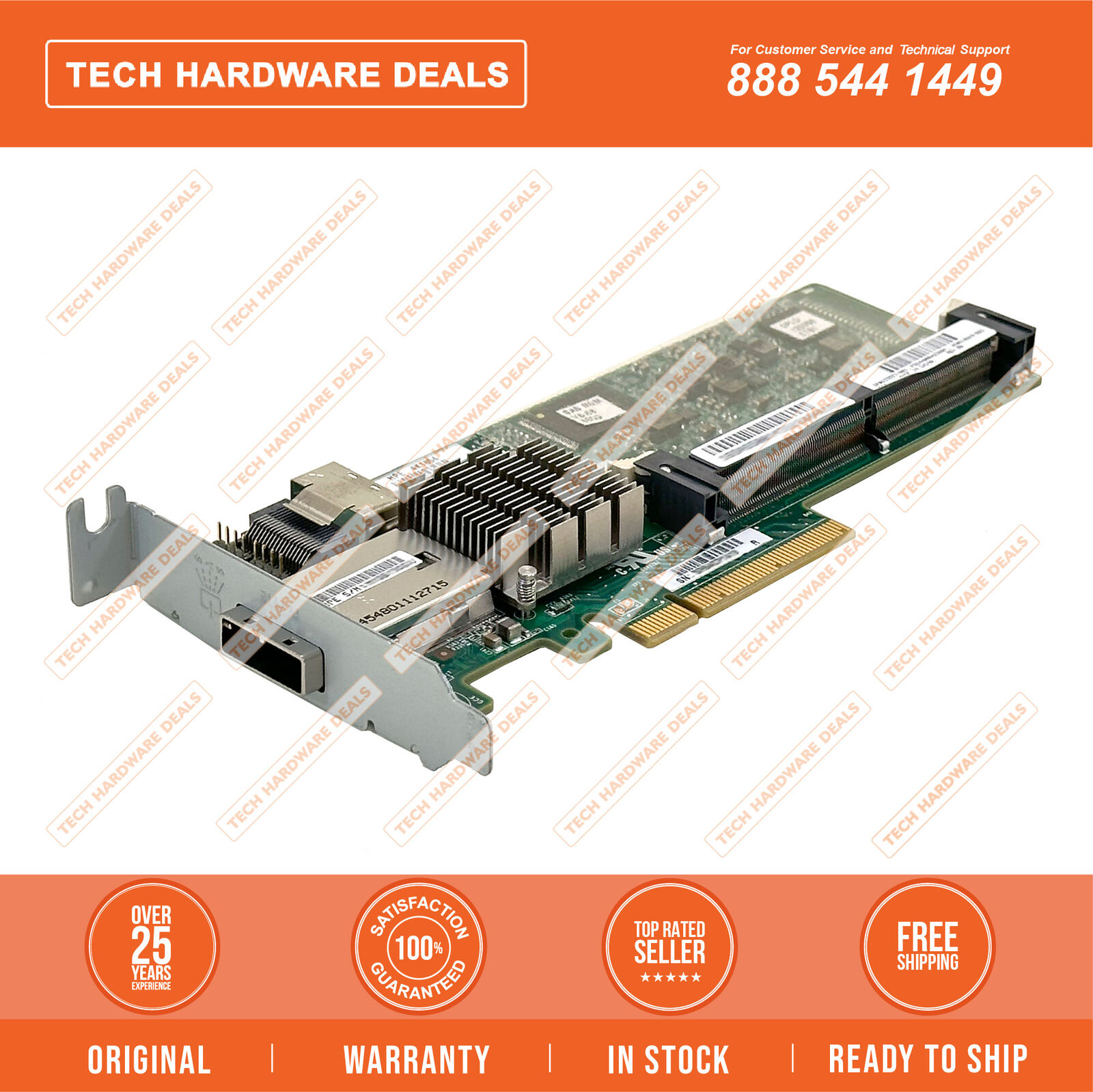 610669-002    HPE Smart Array P222 controller board PCIe x8 low profile SAS cont