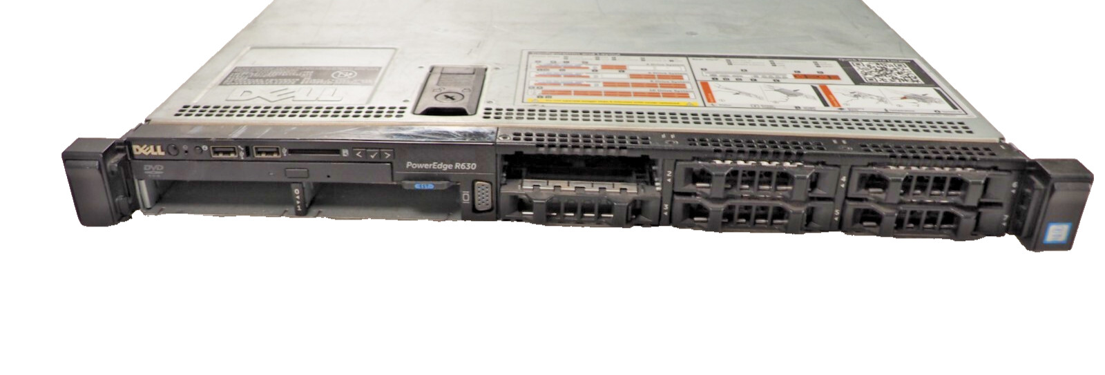 Dell PowerEdge R630 8-bay 2.5″ 2*Xeon E5-2630v3 64GB RAM NO HDDs 1*PSU Server