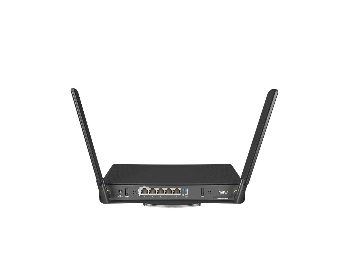 Mikrotik C53UIG+5HPAXD2HPAXD-US 2.4/5GHZ HAP AX3 3.3/5.5DBI Used