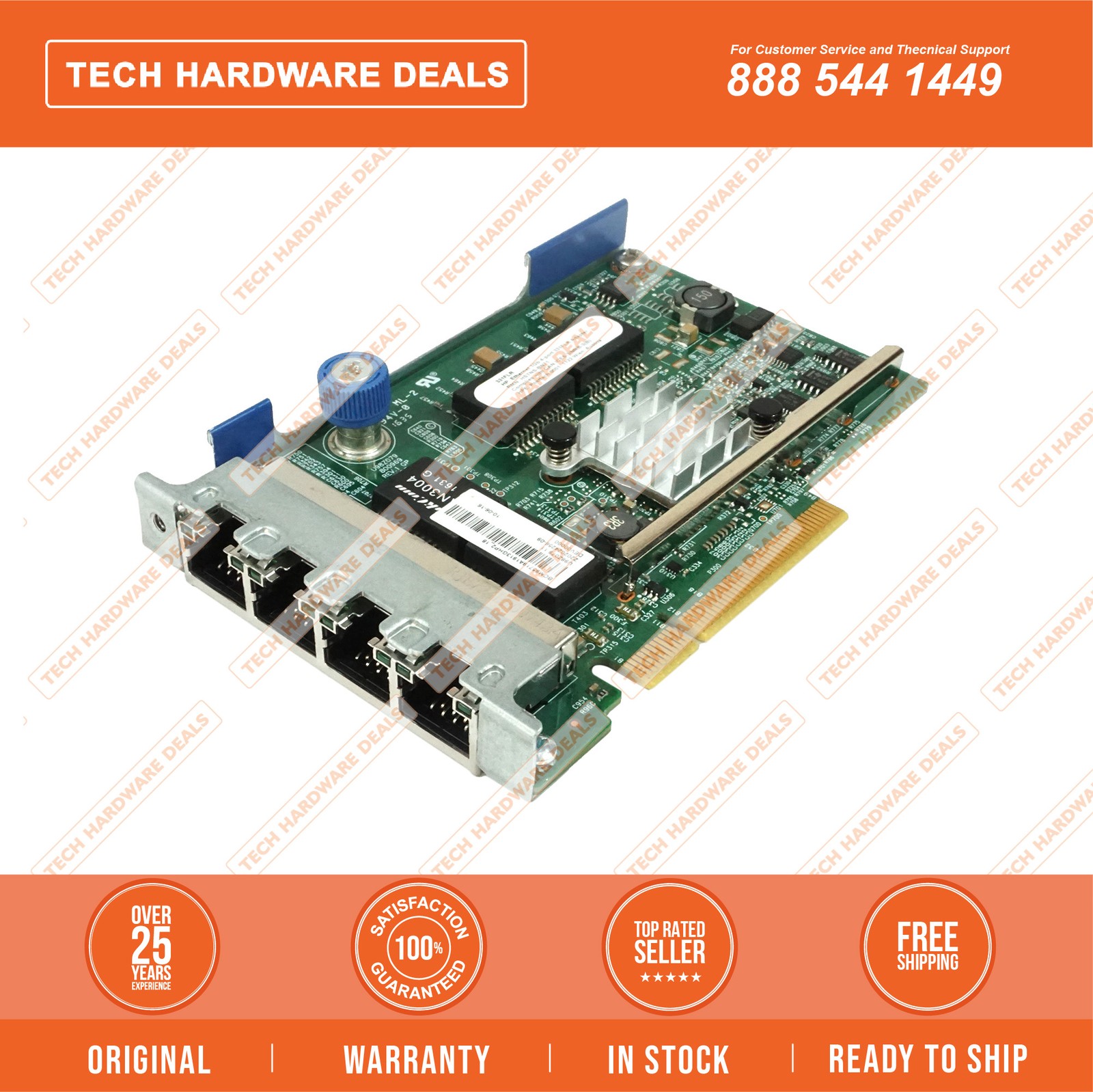 629135-B22    HP 1Gb Ethernet 4P 331FLR Adptr