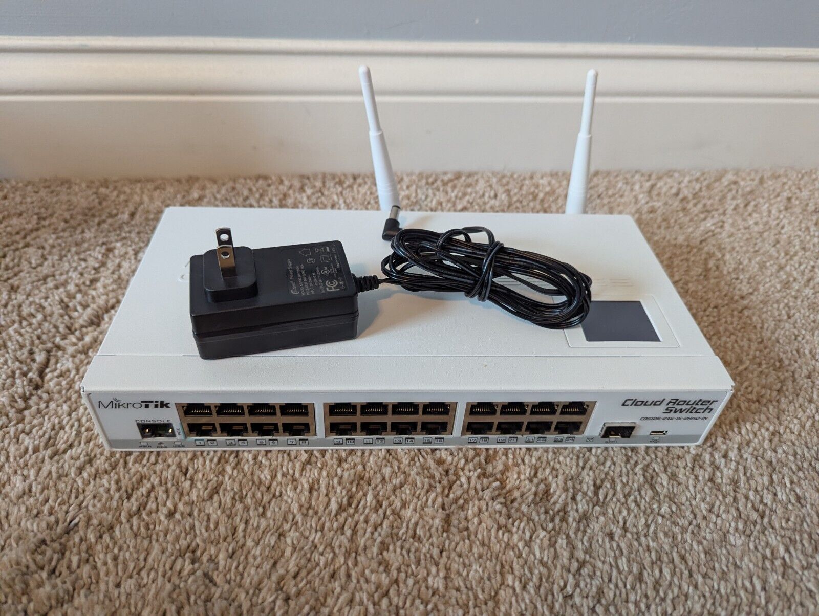 Mikrotik CRS125-24G-1S-2HnD-IN, Cloud Router Switch Fully manageable L3 switch