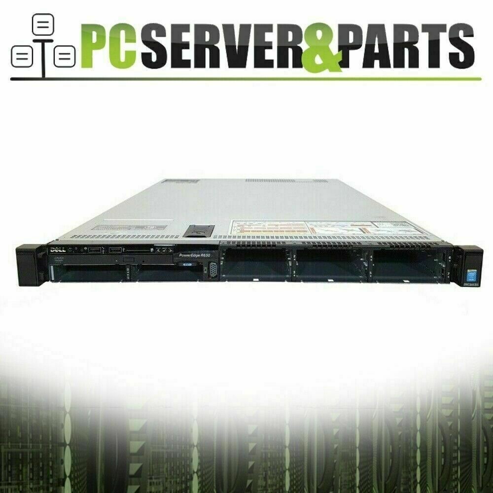 Dell PowerEdge R630 Server | 2x E5-2680v3 24 Cores | 64GB | H730 | 2x 900GB SAS