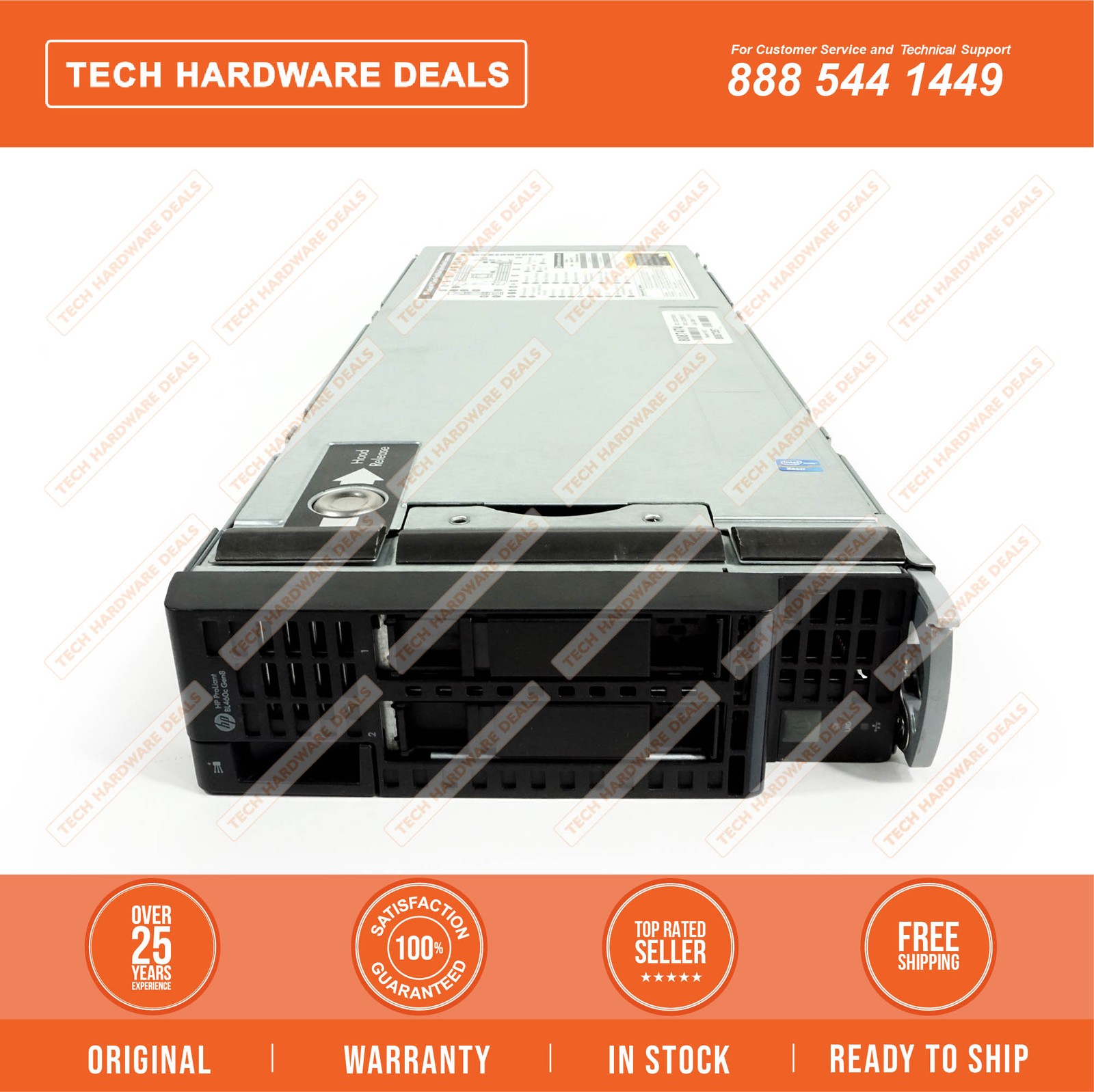 666161-B21    HP ProLiant BL460c Gen8 E5-2620 1P 16GB-R P220i SFF Server