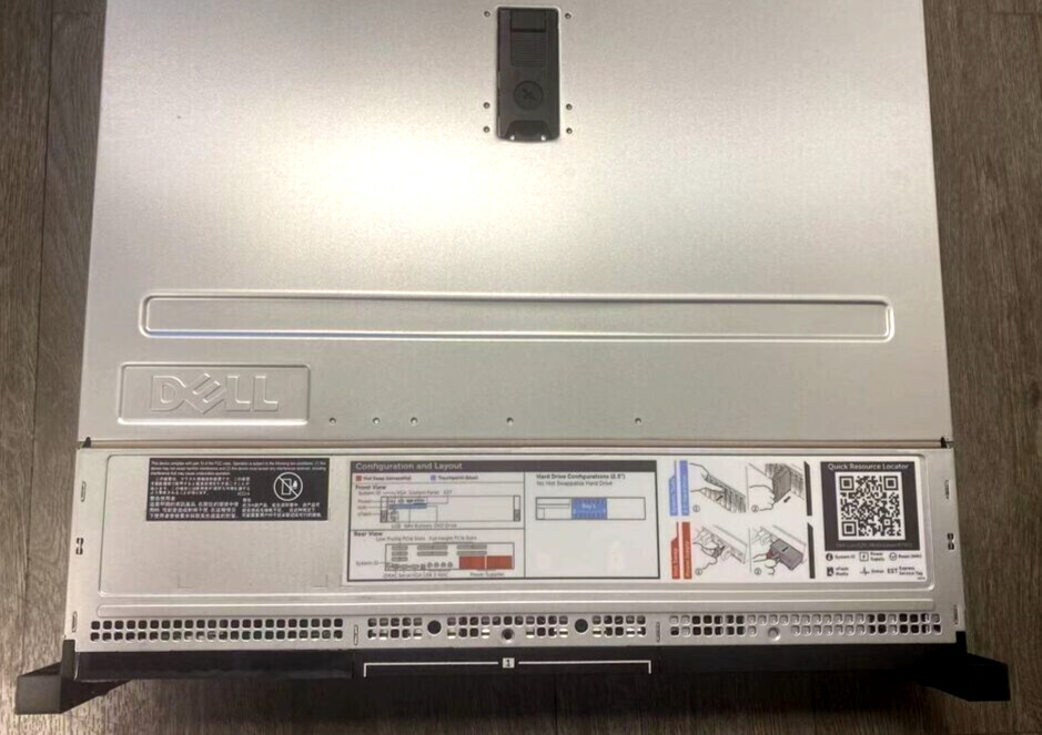 FJDV7 Dell Precision Rack 7910 server 8 bay 2.5 Barebone Chassis w/Fans Cables