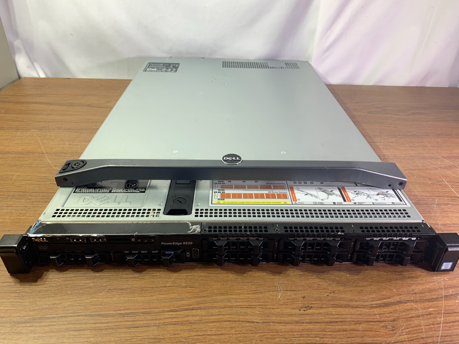 Dell Poweredge R630 2X Intel Xeon E5-2630 V3 @ 2.40GHz 64GB RAM NO HD