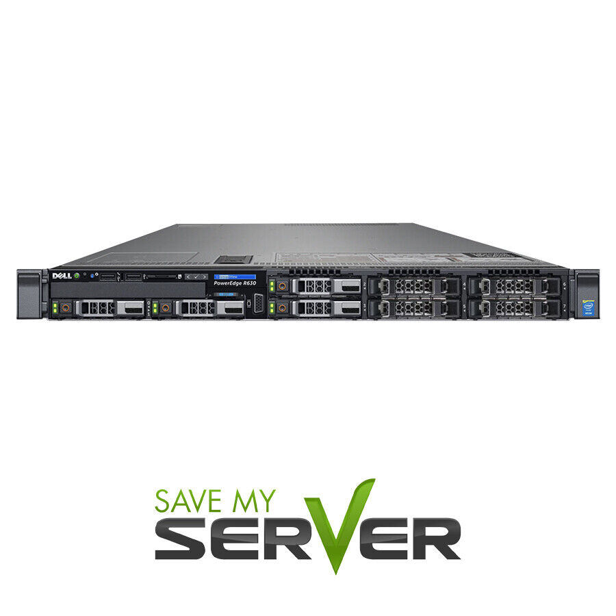 Dell PowerEdge R630 Server 2x E5-2650 V3 2.3GHz = 20 Cores | 64GB | 4x 900GB SAS