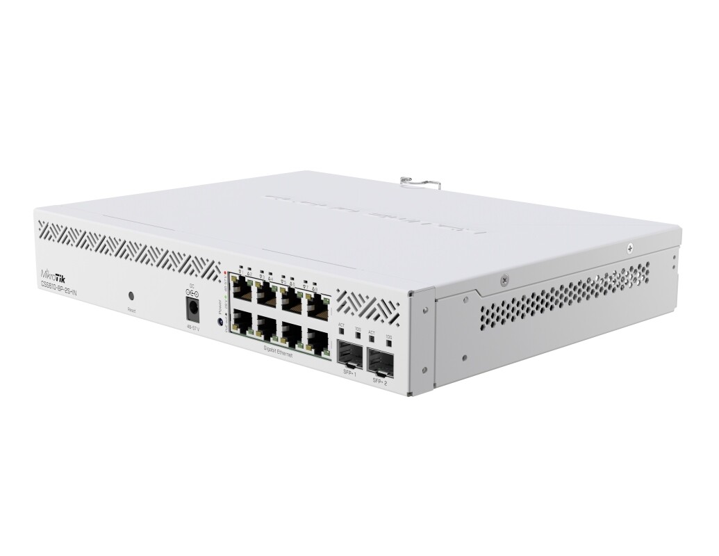 MIKROTIK Cloud Smart Switch 8x Gigabit LAN ports with PoE-out (CSS610-8P-2S+IN)