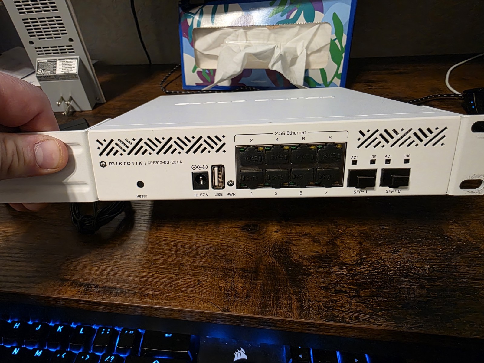 Mikrotik CRS310-8G+2S+IN  Cloud Router Switch | 8x 2.5GbE | 2x SFP+ ***NEW***