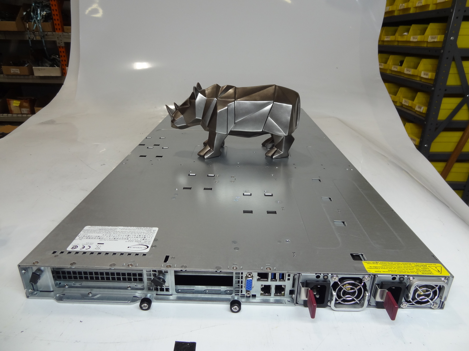 SuperMicro 1028GQ-TR 1U Server W/   X10DGQ, AOM-PIO-I2G, 4x CBL-0484L, 2x PWS-2K