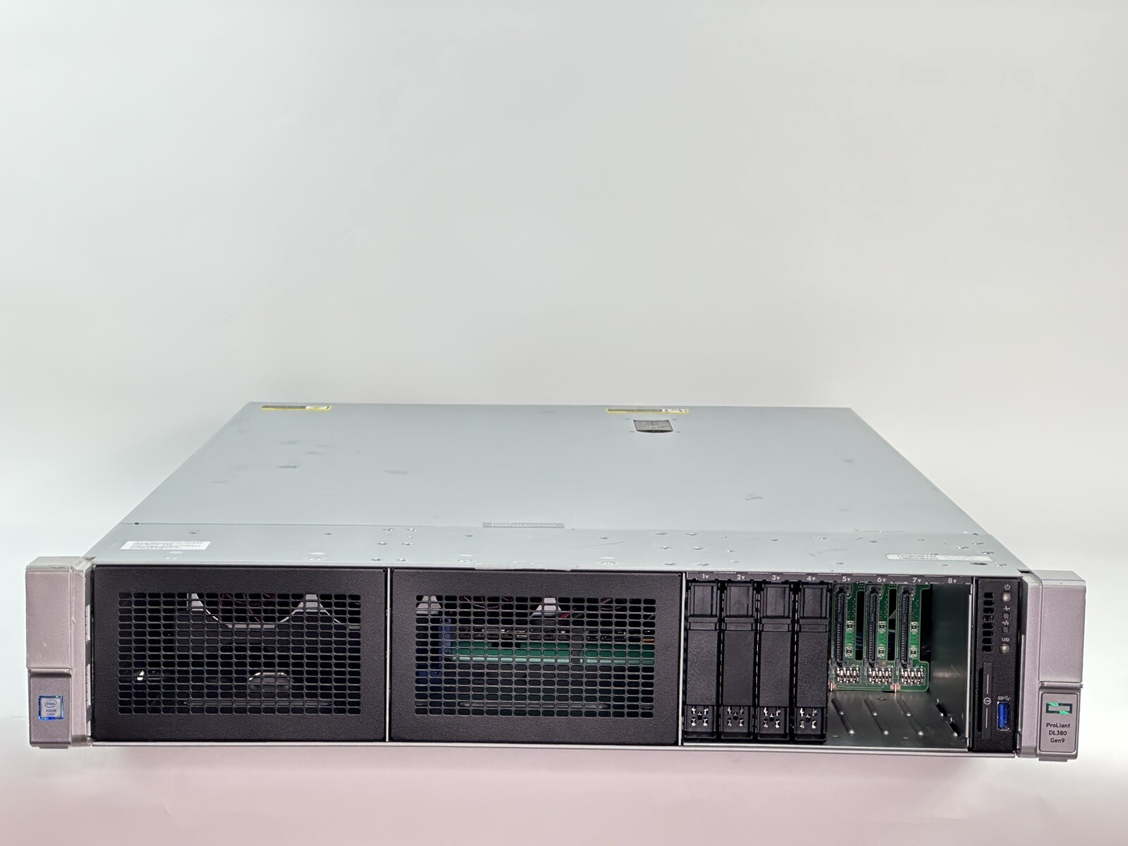 HP ProLiant DL380 Gen9 8SFF 2x Xeon E5-2640 v3 128GB RAM No HDD P440ar 2x 500W