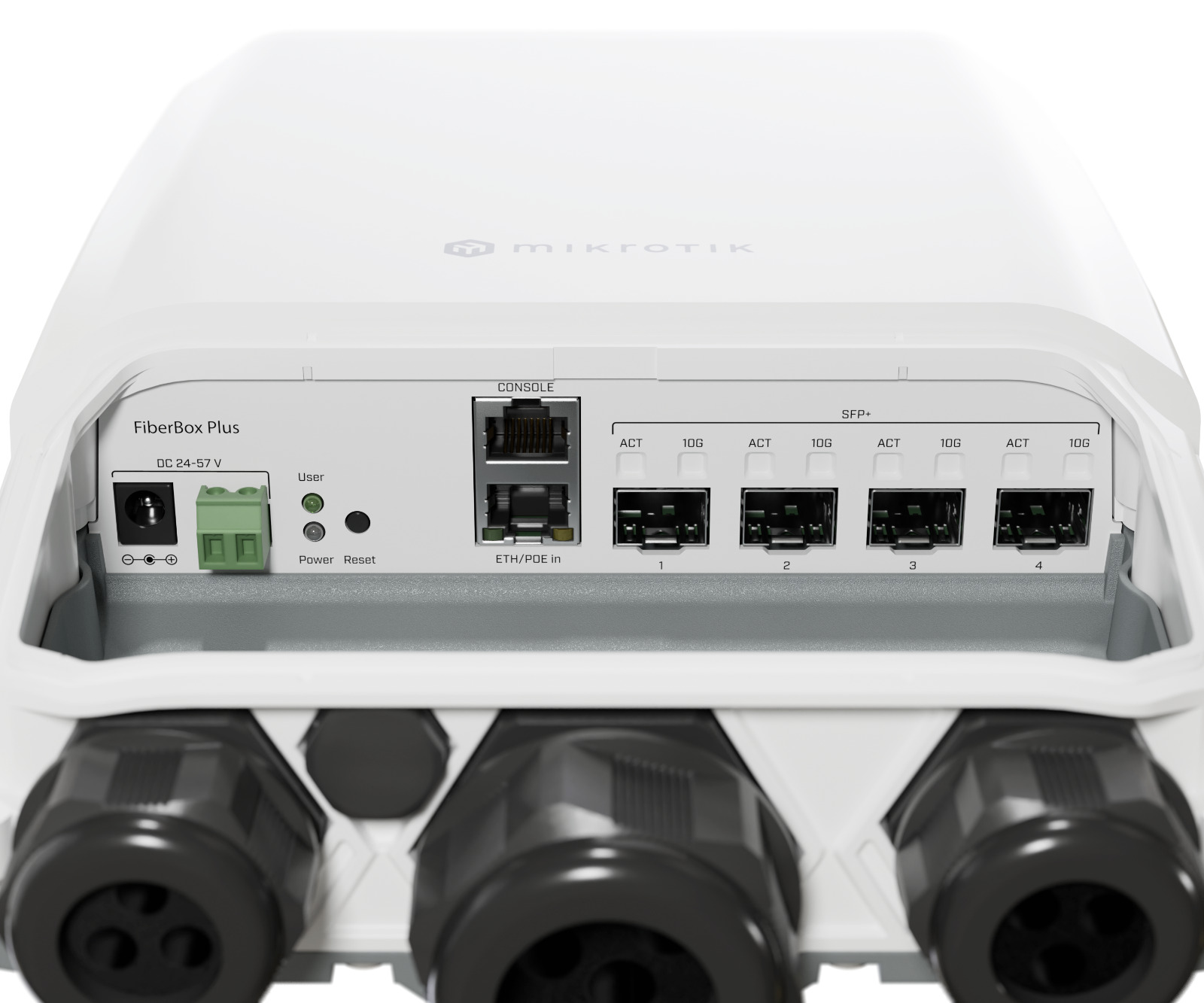 MikroTik CRS305-1G-4S+OUT FiberBox Plus 800MHz 4xSFP+ 1xGb Outdoor