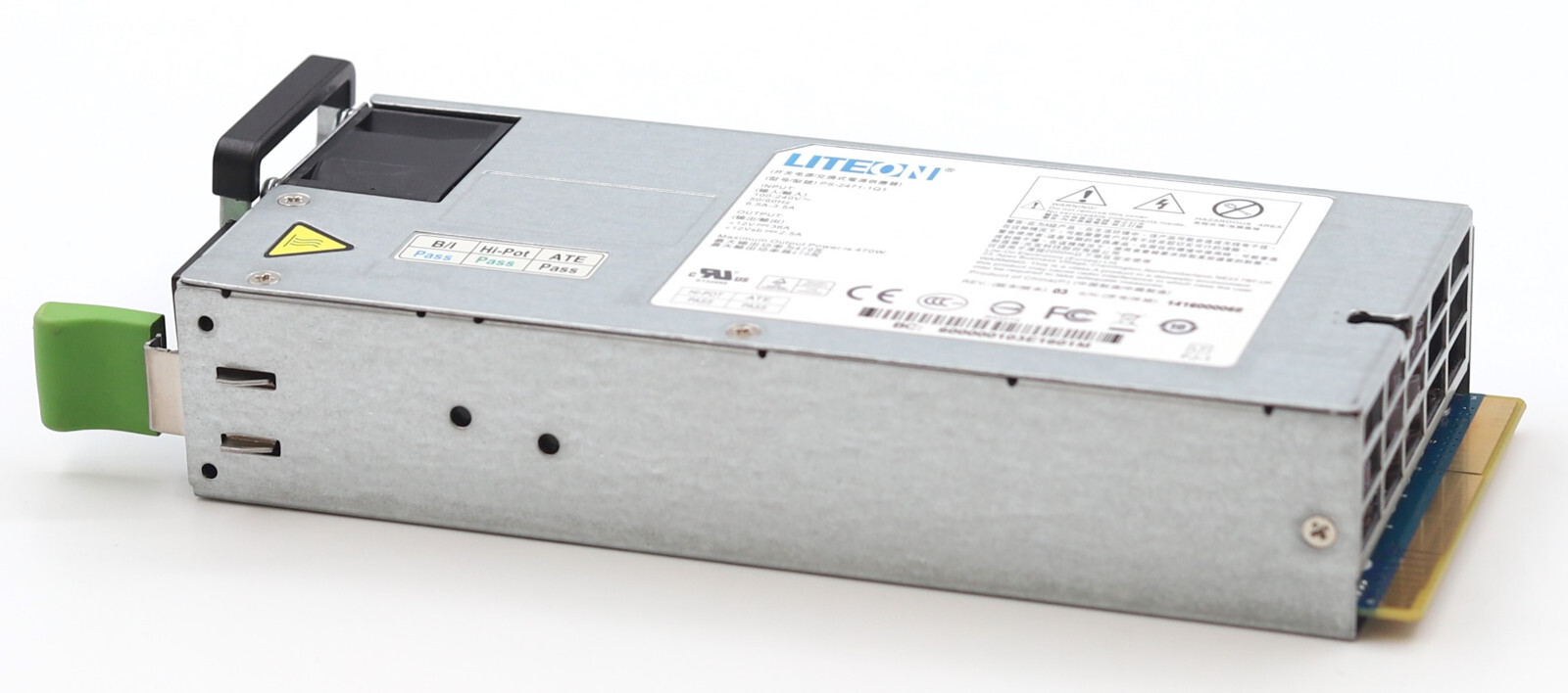 LITEON 470W Server Power Supply P/N: PS-2471-1Q1