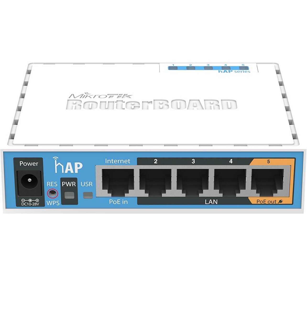 Mikrotik RouterBoard RB951Ui-2nD hAP Homes or Offices 2.4GHz Access Point 5 Port